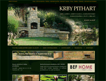 Tablet Screenshot of krby-pithart.cz